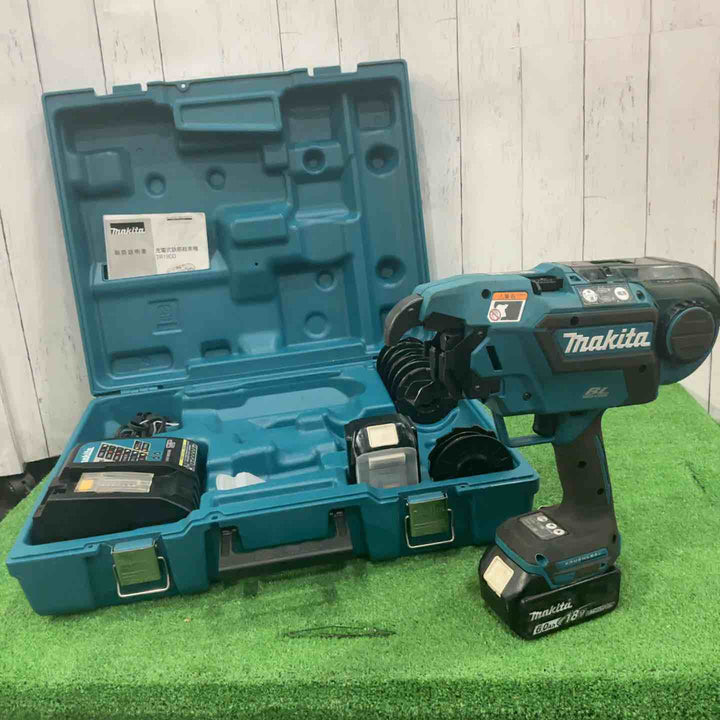 ★マキタ(makita) コードレス鉄筋結束機 リバータイア TR180DRGX【川口店】