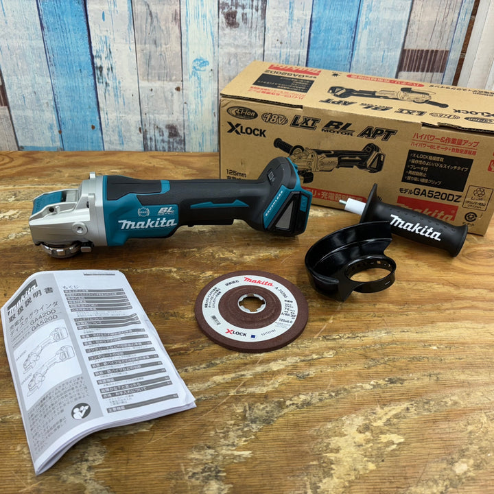 ★マキタ(makita) 125mmコードレスディスクグラインダ GA520DZ【柏店】