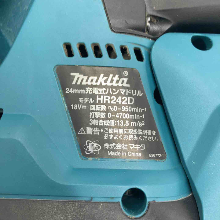 ◇マキタ コードレスハンマドリル HR242DZKV【戸田店】