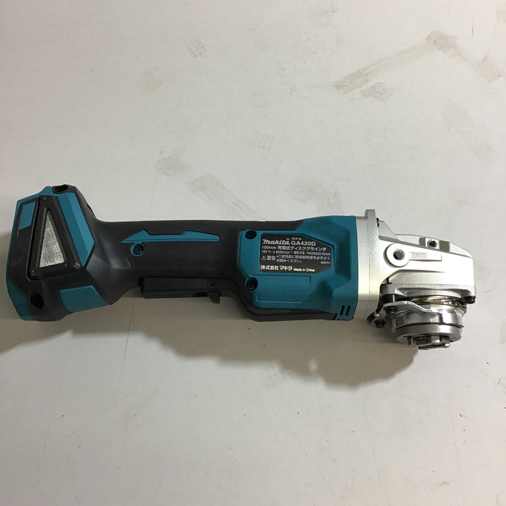 ★マキタ(makita) 100mmコードレスディスクグラインダ GA420DRGX【戸田店】