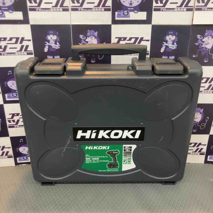 【中古品】ハイコーキ(HiKOKI) コードレスインパクトドライバー WH18DD(2XCZ)【所沢店】