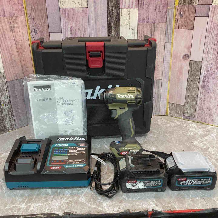 ★マキタ(makita) コードレスインパクトドライバー TD002GRDXO【八潮店】