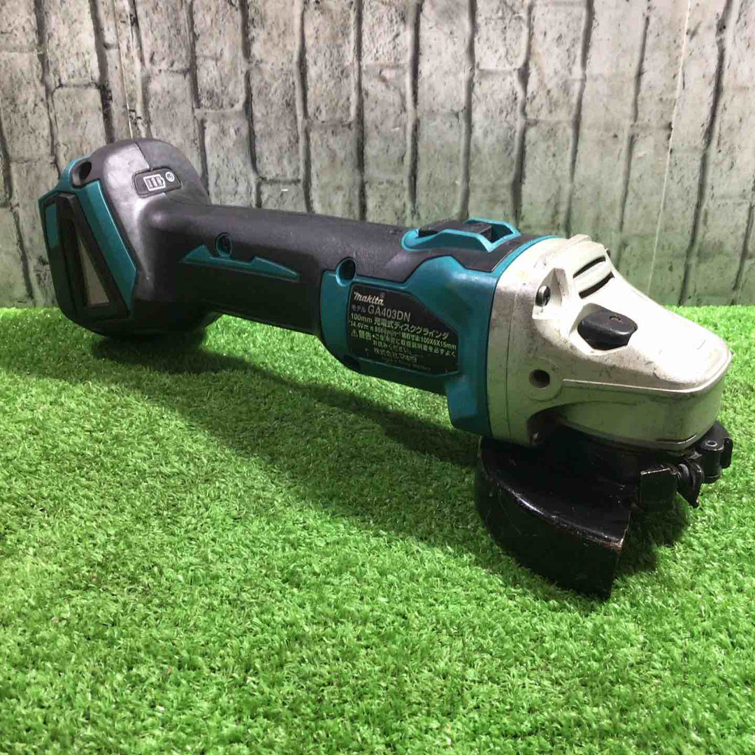 ◇マキタ(makita) 100mm コードレスディスクグラインダ GA403DZN (AG403DN)【川口店】