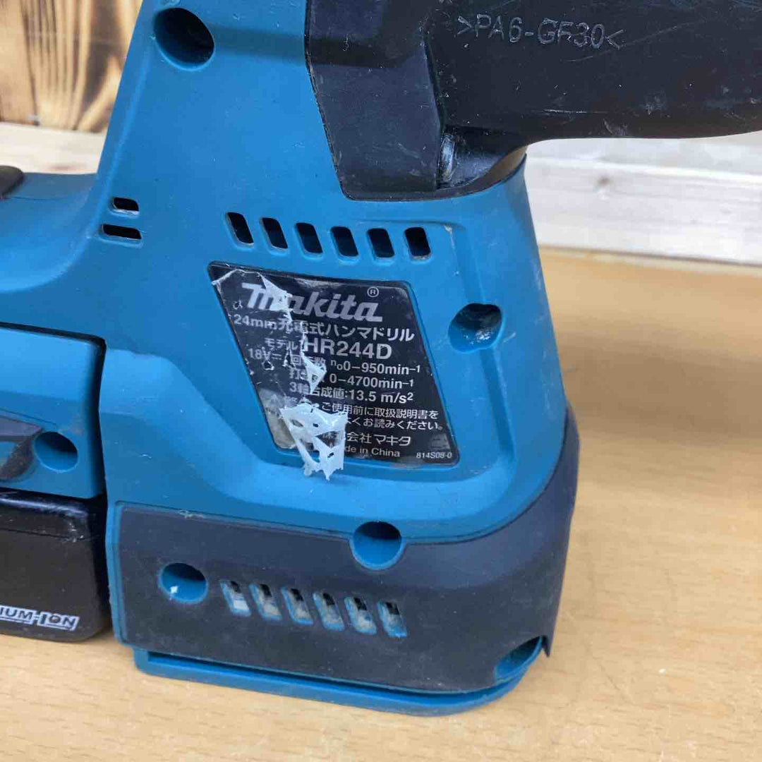 ★マキタ(makita) コードレスハンマドリル HR244DRTX【越谷店】