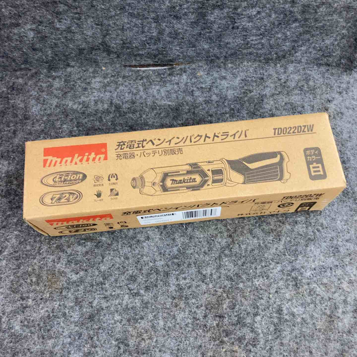 ☆マキタ(makita) コードレスペンインパクトドライバー TD022DZW【鴻巣店】