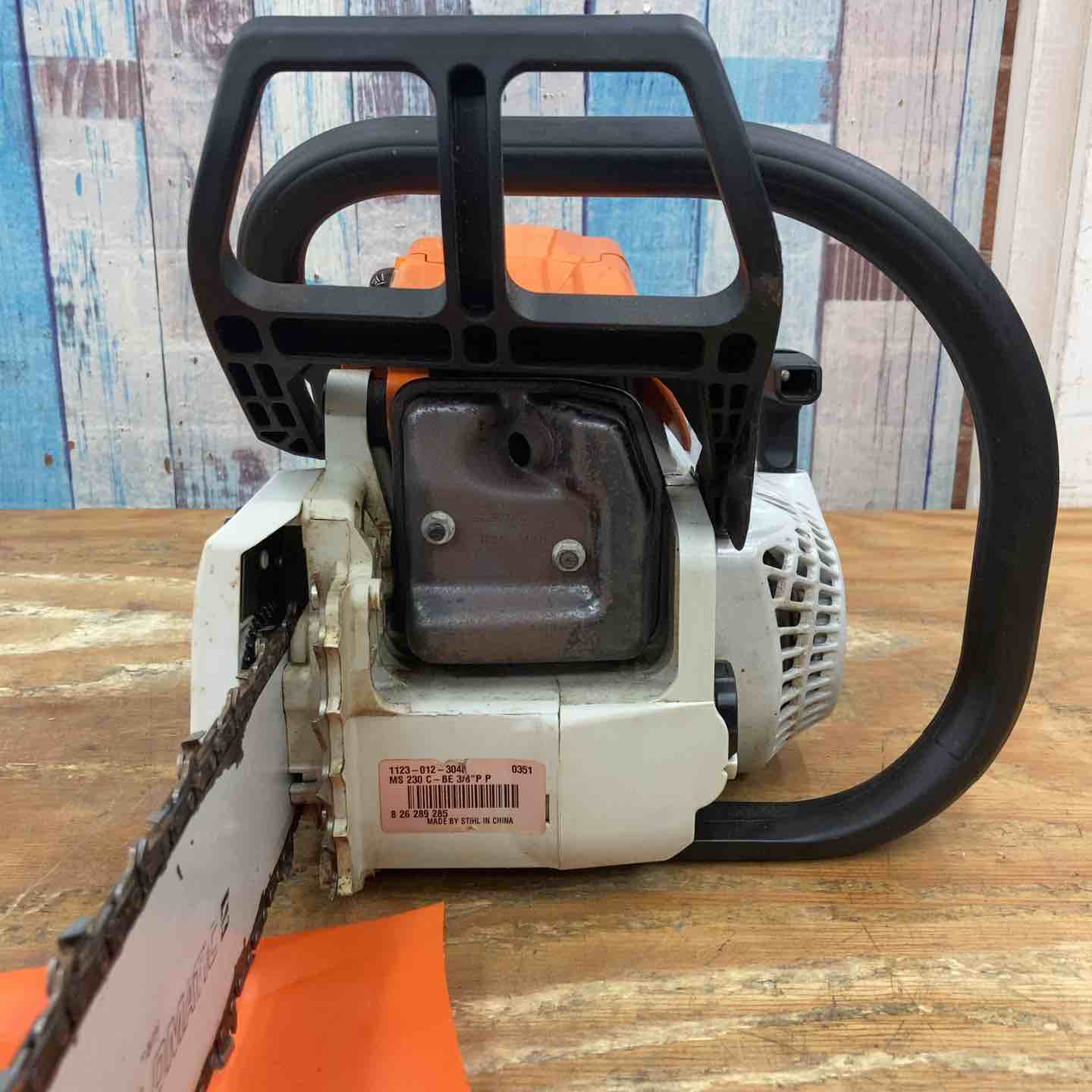 STIHL MS230C エンジンチェーンソー【野田愛宕店】【店頭取引限定】【中古】IT1OHQHR8QCG 中古品】◇スチール(STIHL) エンジンチェーンソ- MS230C-BE【柏店