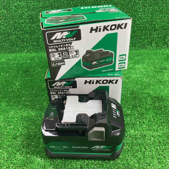 ハイコーキ(HIKOKI ※旧:日立工機) リチウムイオンバッテリー 36V/2.5Ah BSL36A18X【川崎店】
