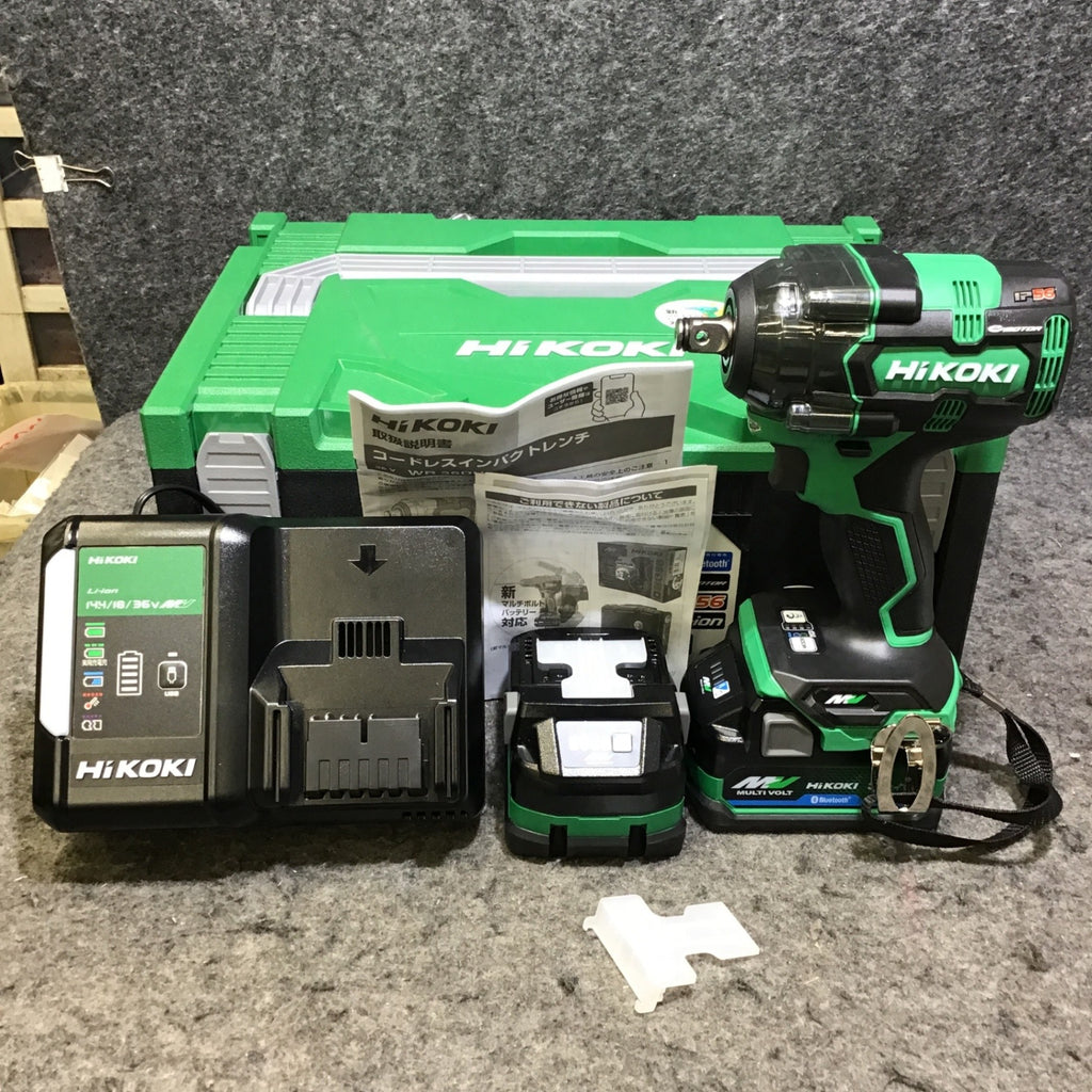 未使用】 ハイコーキ (HIKOKI ※旧:日立工機) コードレスインパクト