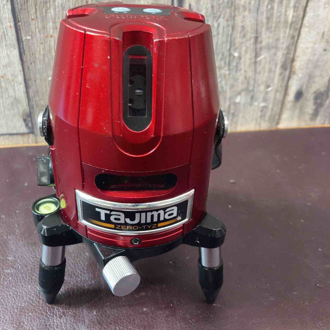 【中古品】◇タジマ(Tajima)  レーザー墨出し器 ゼロTYZ 縦・横・地墨 ZERO-TYZ【東大和店】