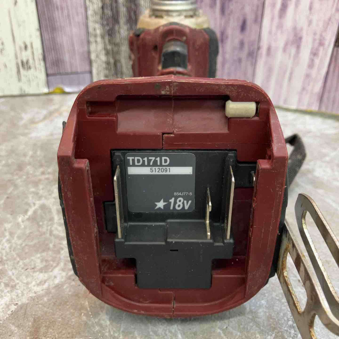 ★マキタ(makita) コードレスインパクトドライバー TD171DGXAR【八潮店】