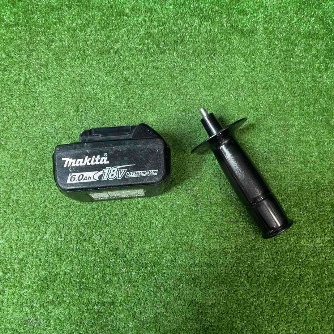 【美品】★マキタ(makita) 100mmコードレスディスクグラインダ GA418DZ ●18Vバッテリー1個・ハンドル付き！【岩槻店】
