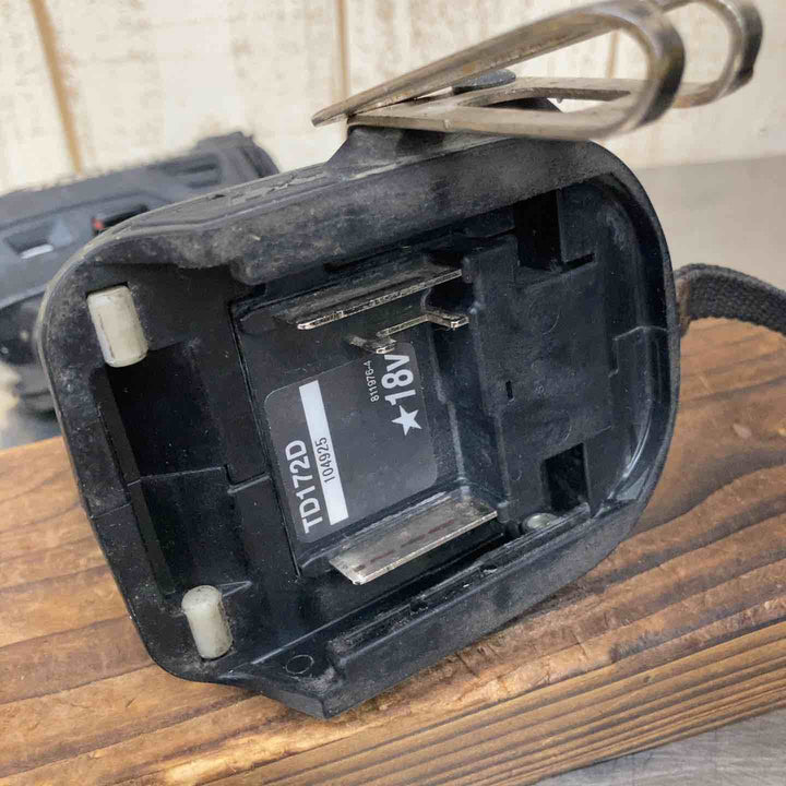 【中古品】★マキタ makita コードレスインパクトドライバー TD172DRGXB 18V フルセット【柏店】