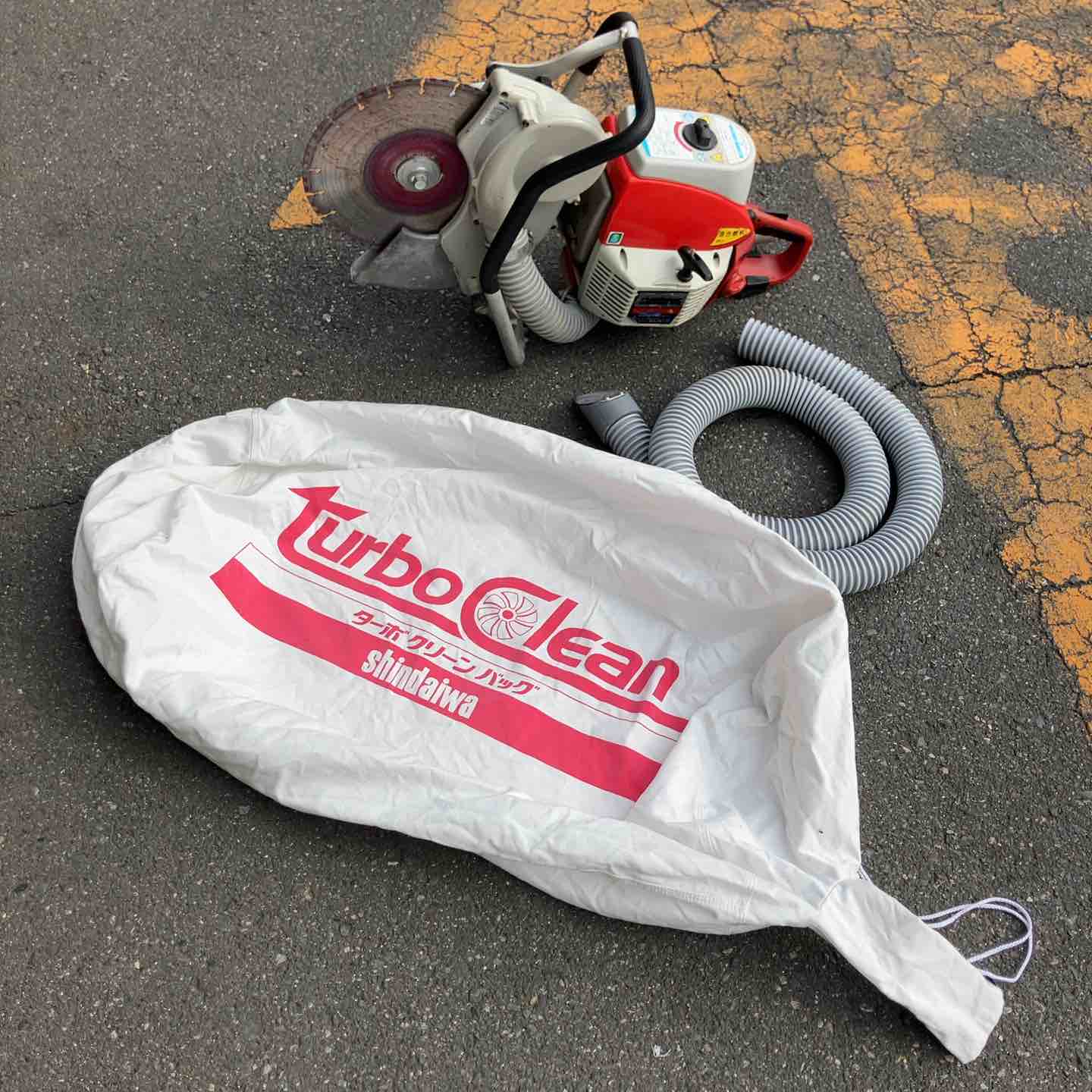中古品】 新ダイワ/Shindaiwa 2ストエンジンカッター・ECD7500S-CD