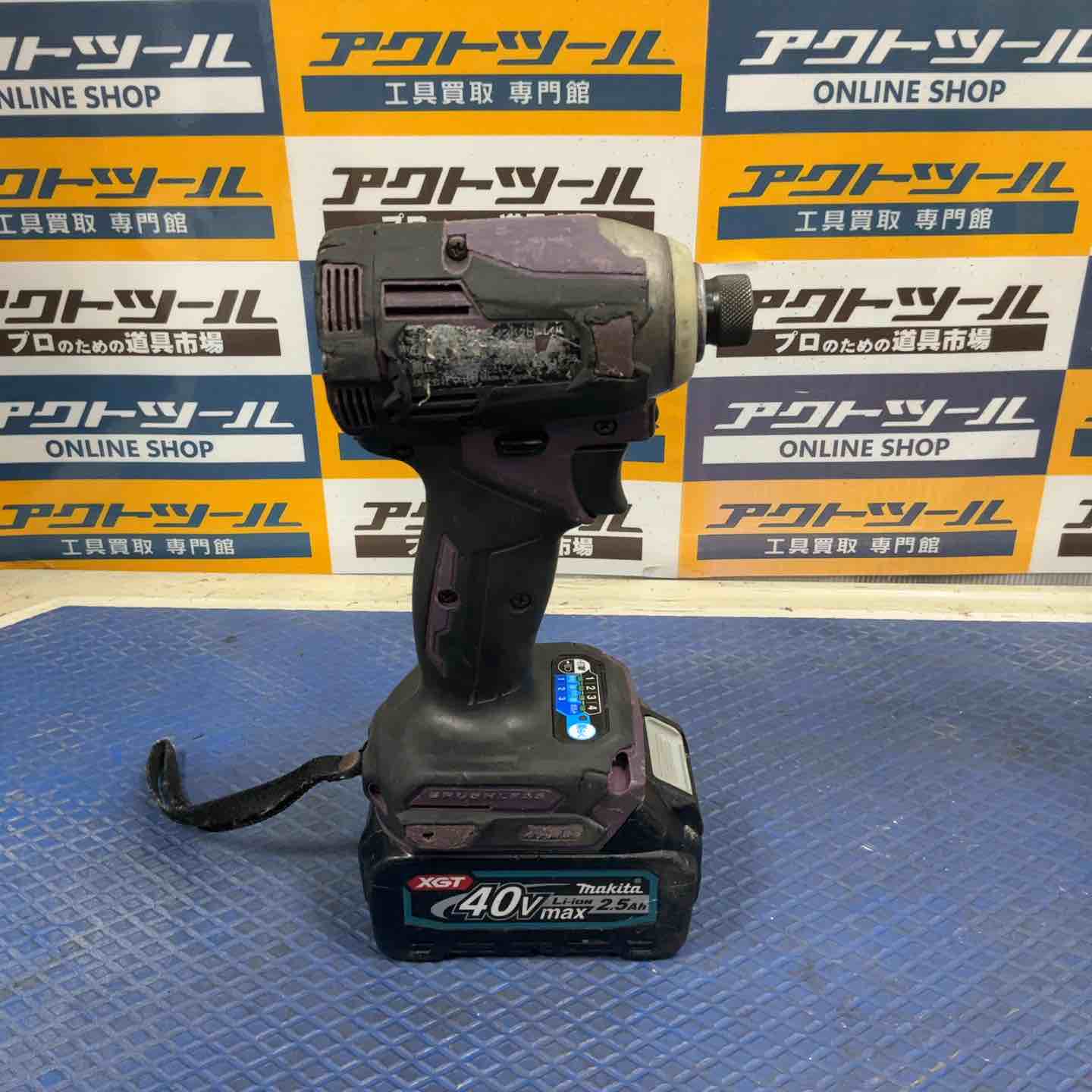マキタ makita TD001GDXAP インパクトドライバ  未使用品 バッテリ40V 2.5Ah二個/充電器 パープル 【ハンズクラフト宜野湾店】 マキタ（makita） 40Vmax-2.5Ah 充電式インパクトドライバ TD001GDXAP