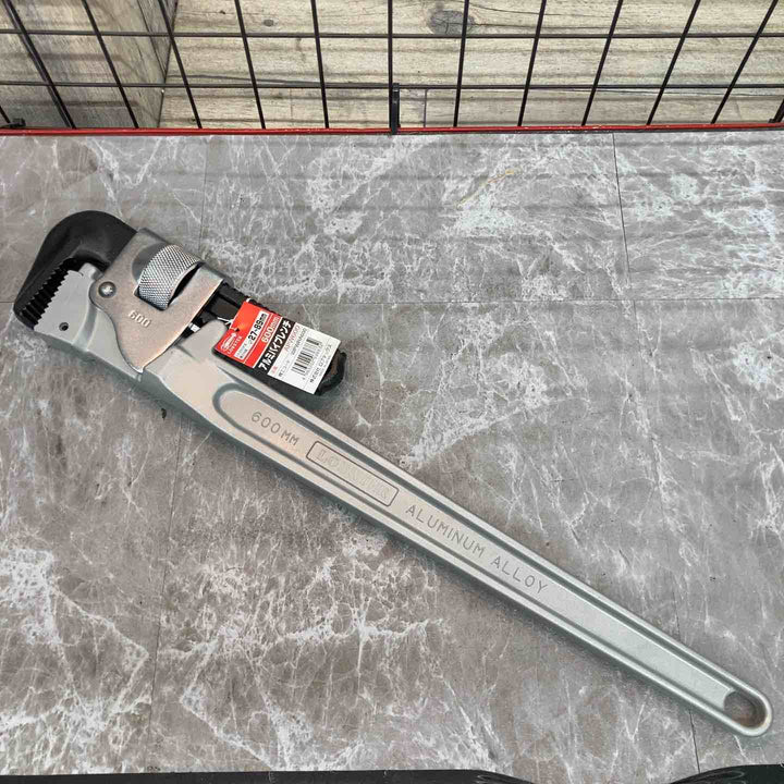ロブスター アルミパイプレンチ 600mm APW600 ロブテックス(エビ)【八潮店】