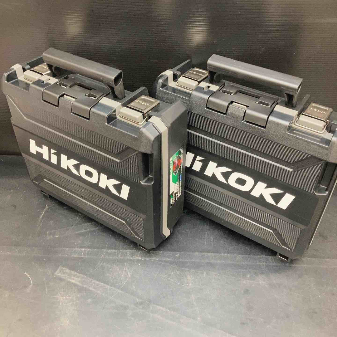 【未使用品】ハイコーキ(HIKOKI ※旧:日立工機) コードレスインパクトドライバ スコーピオンレッド WH36DD(2XHRSZ) 2台セット【川越店】