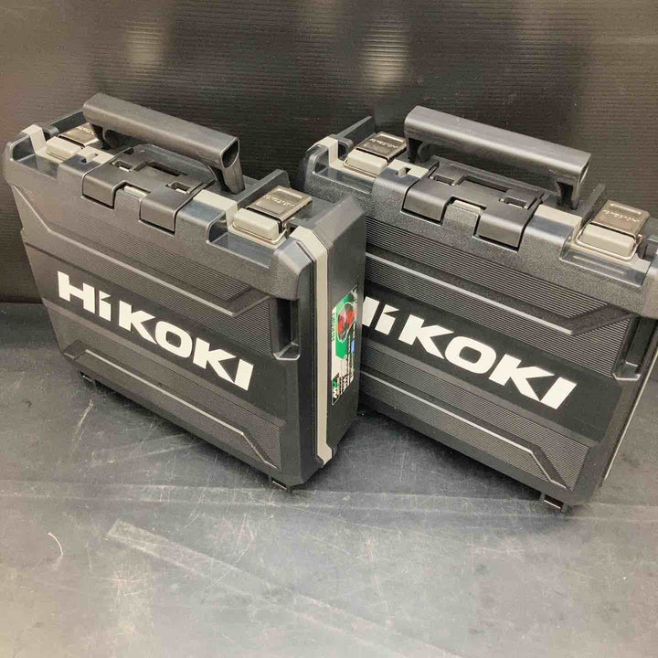 【未使用品】ハイコーキ(HIKOKI ※旧:日立工機) コードレスインパクトドライバ スコーピオンレッド WH36DD(2XHRSZ) 2台セット【川越店】