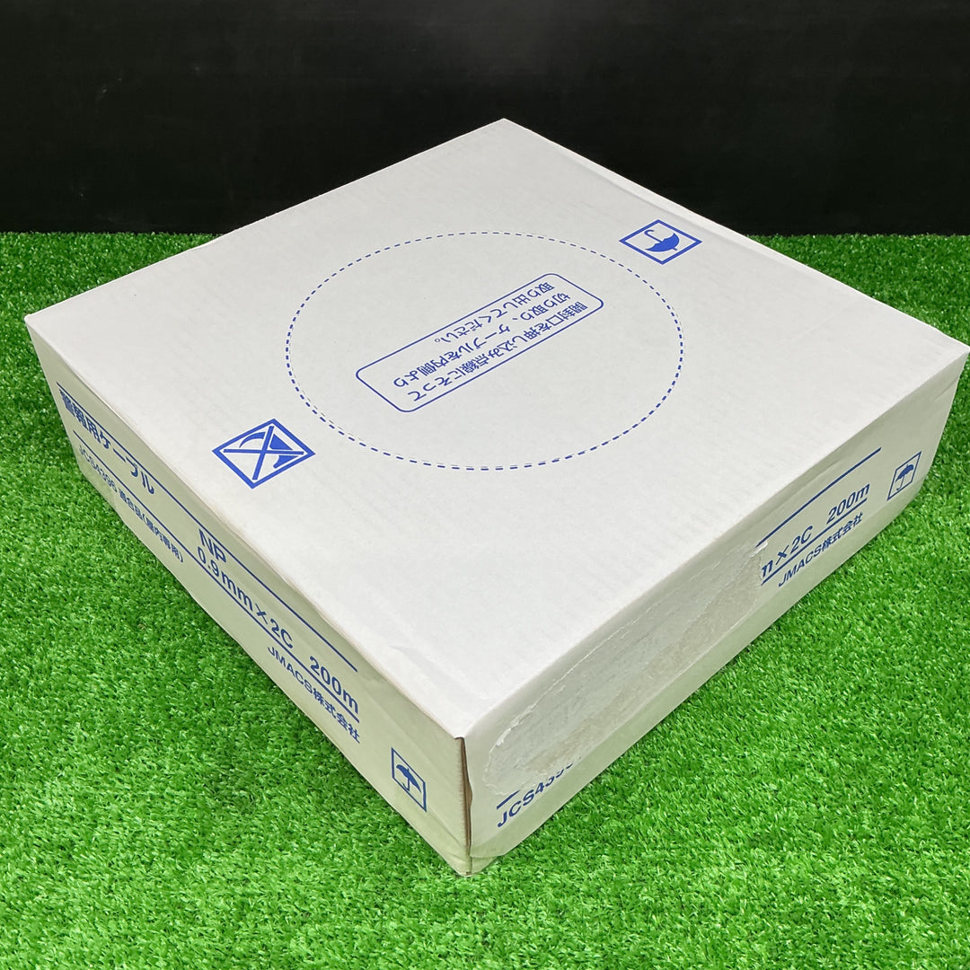 【未使用品】JAMACS株式会社 NP 0.9×2C 警報用ポリエチレン絶縁ビニルシースケーブル 200ｍ巻【電材館越谷店】