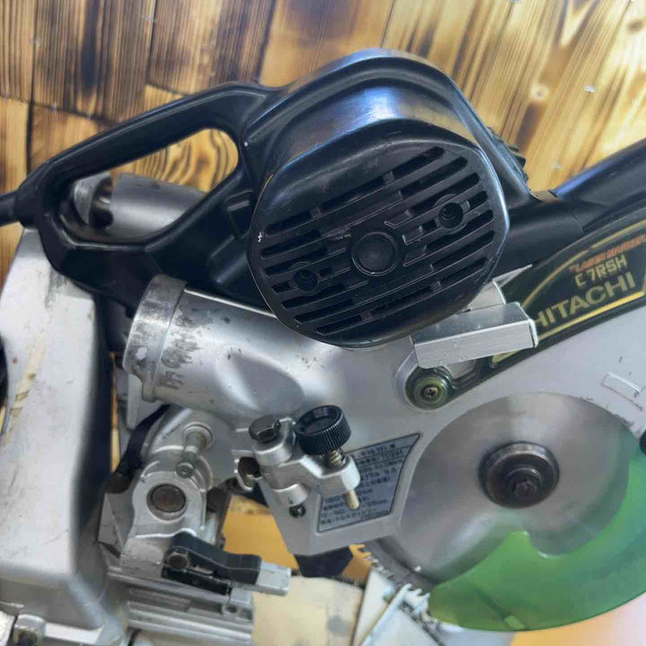 ☆ハイコーキ(HIKOKI ※旧:日立工機) 卓上スライド丸のこ C7RSH　モーター部から火花あり【越谷店】