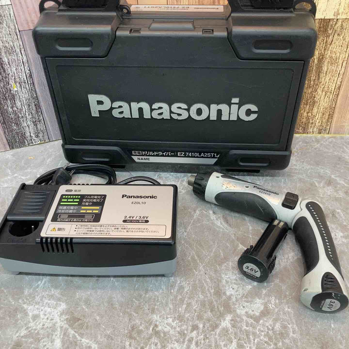 ◇パナソニック(Panasonic) コードレスドリルドライバー  EZ7410LA2ST1【八潮店】