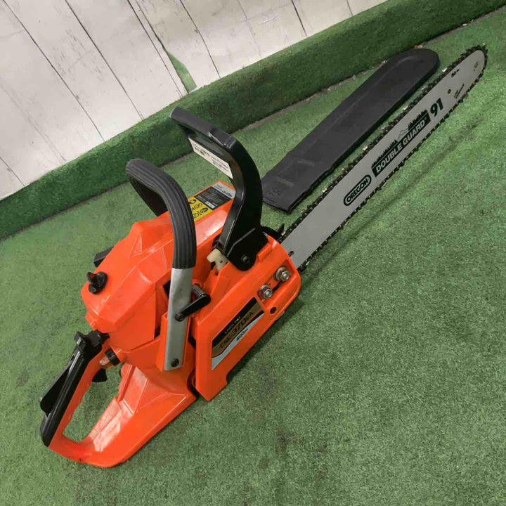 ◇高儀 EARTH MAN エンジンチェーンソー 400mm CSE-370EA 動作確認済【川口店】
