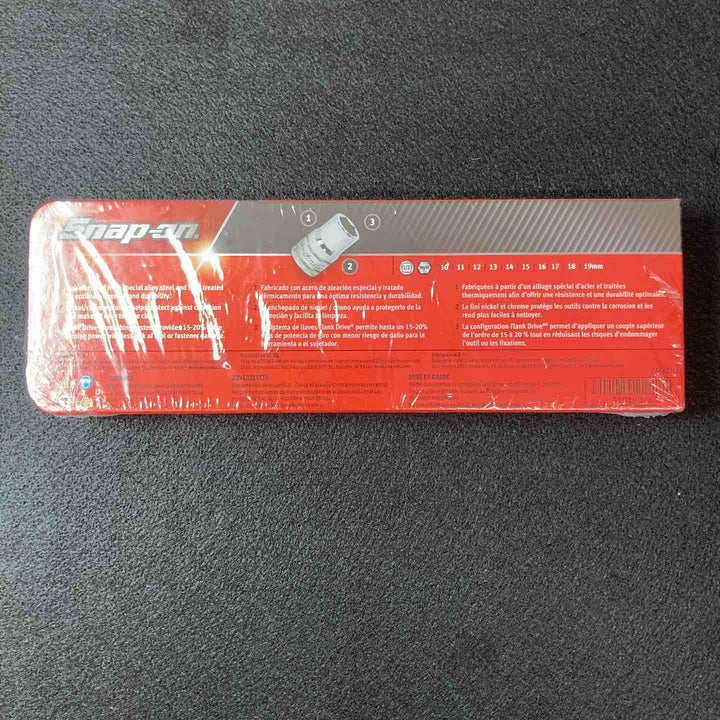 【未使用(店頭展示品)】スナップオン(Snap-on) 1/2" ソケットセット ショート 6ポイント ミリサイズ 310TWMYA【東大和店】