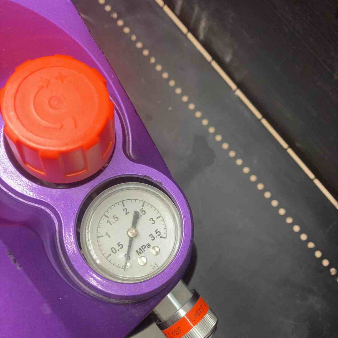 【中古品】マックス(MAX) 高圧エアコンプレッサー AK-HL1270E3 メタリックパープル 動作確認済み【川越店】