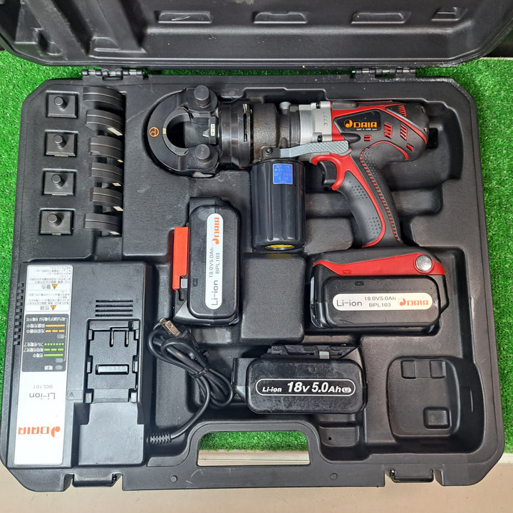 ダイア/DAIA 油圧式 多目的プロマー 充電式 HPN-250RLB 18V5.0Ahバッテリー3個付き【岩槻店】