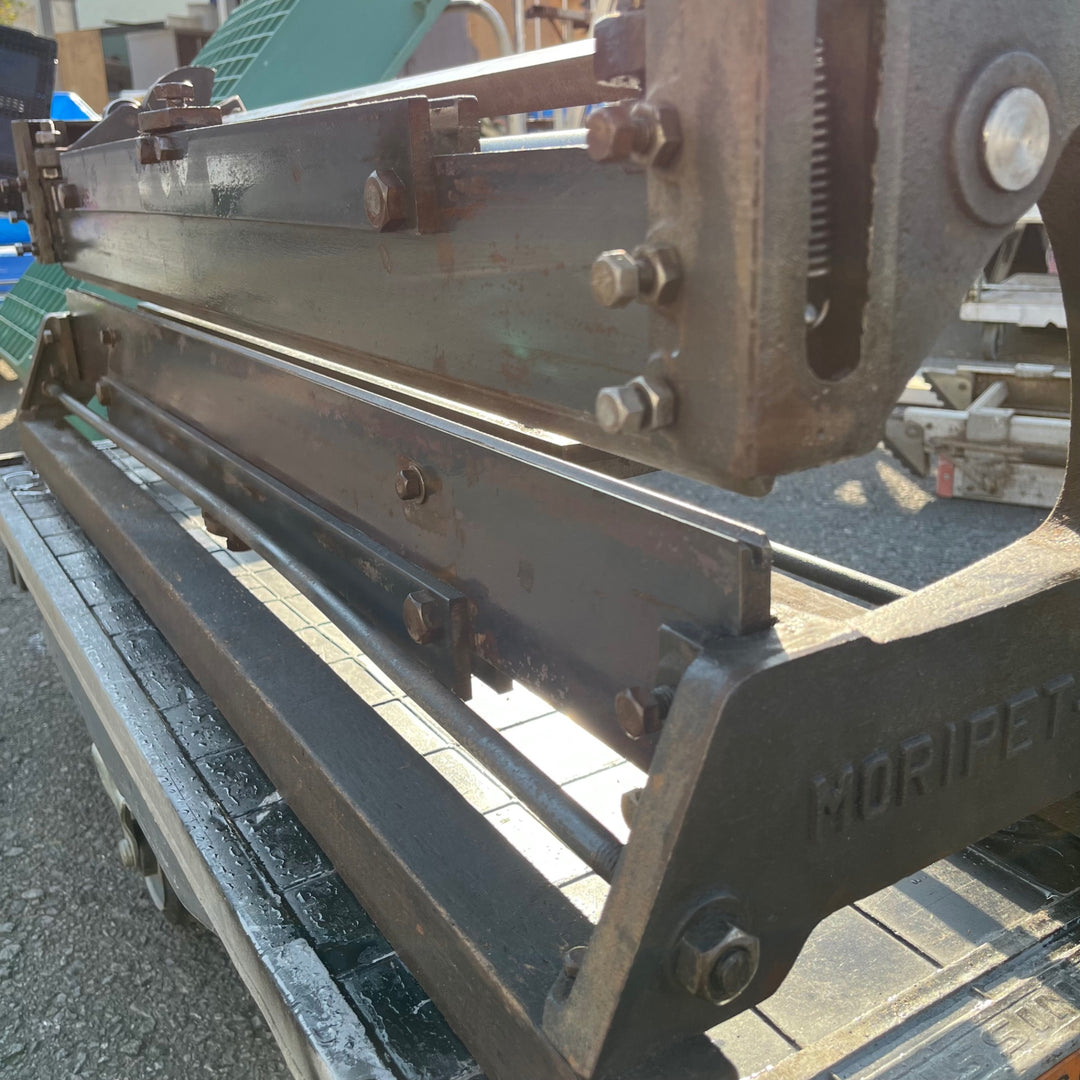 【中古品/店頭受取り限定】盛光製作所 MORIPET-K2 刃渡り1090ｍｍ 手動式折曲機 鈑金 板金工具【東大和店】