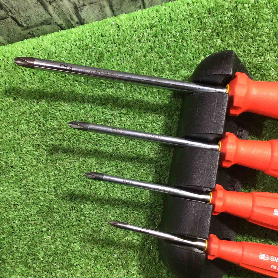 PBスイスツール(PB SWISS TOOLS) プラスドライバー4本セット 8242 【川口店】