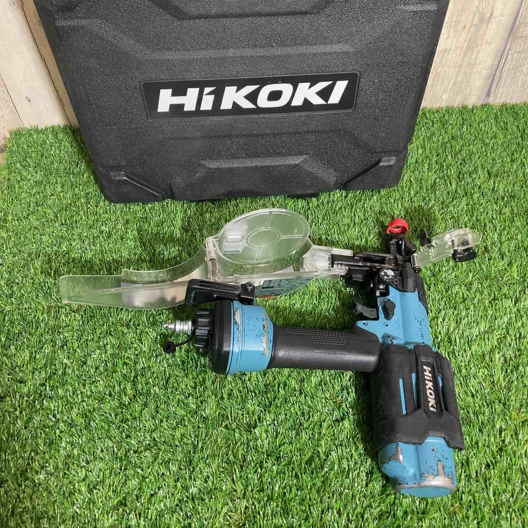 ☆ハイコーキ(HIKOKI ※旧:日立工機) 高圧エアネジ打ち機 WF4HS(CB) 限定色 セームブルー【戸田店】
