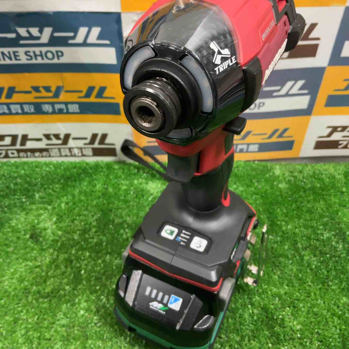 ★ハイコーキ(HIKOKI ※旧:日立工機) コードレスインパクトドライバ スコーピオンレッド WH36DD(2XHRSZ)【草加店】