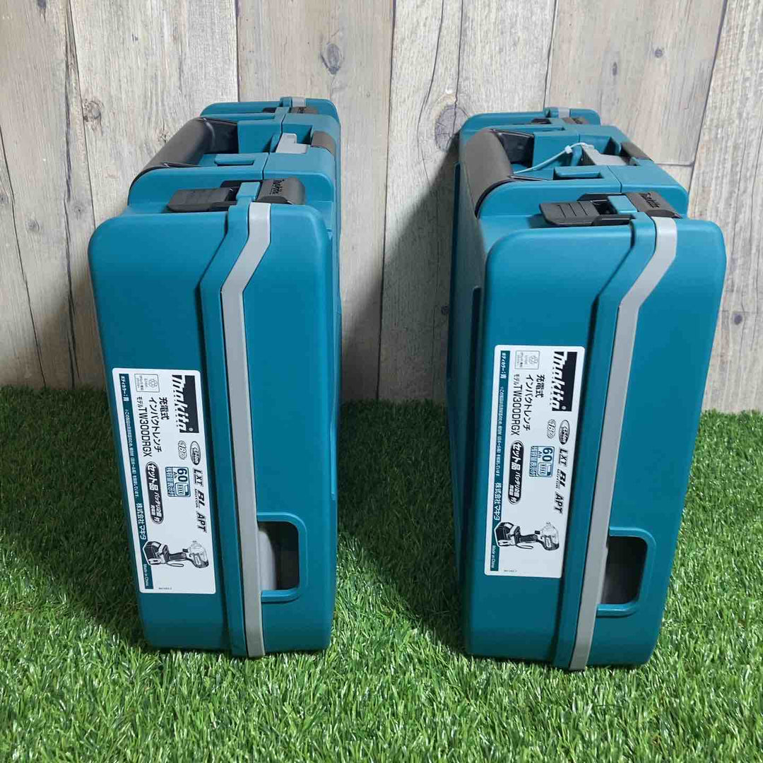 【未使用品(未開封)】◇マキタ(makita) コードレスインパクトレンチ TW300DRGX 2台セット 純正バッテリ付【戸田店】