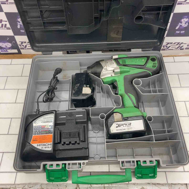◇ハイコーキ(HIKOKI ※旧:日立工機) コードレスインパクトレンチ WR18DSHL(2LSCK)【所沢店】