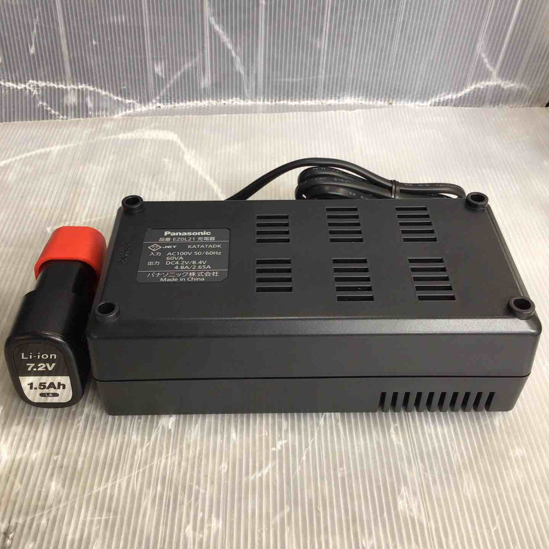 ☆パナソニック(Panasonic) コードレススティックインパクトドライバー EZ7521LA2S-B【草加店】
