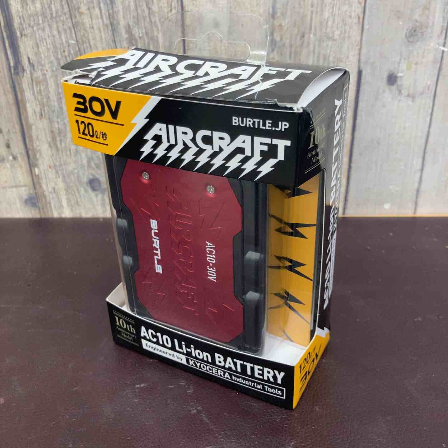 中古美品】BURTLE バートル エアークラフト2026年モデル 30Vリチウム