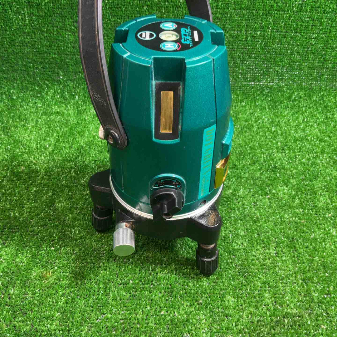 【中古品】 山真製鋸(YAMASHIN) グリーンレーザー墨出し器  GLZ-3 縦・横 【藤沢店】