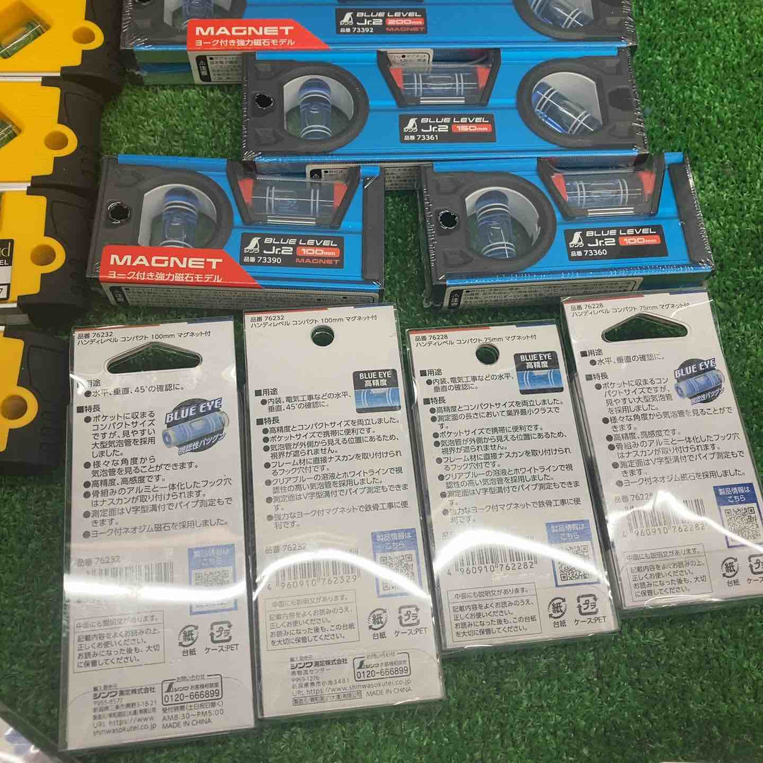 ▼18go【未開封/送料無料】水平器 磁石モデル マグネット付き まとめ売り エビスダイヤモンド シンワ等【川越店】