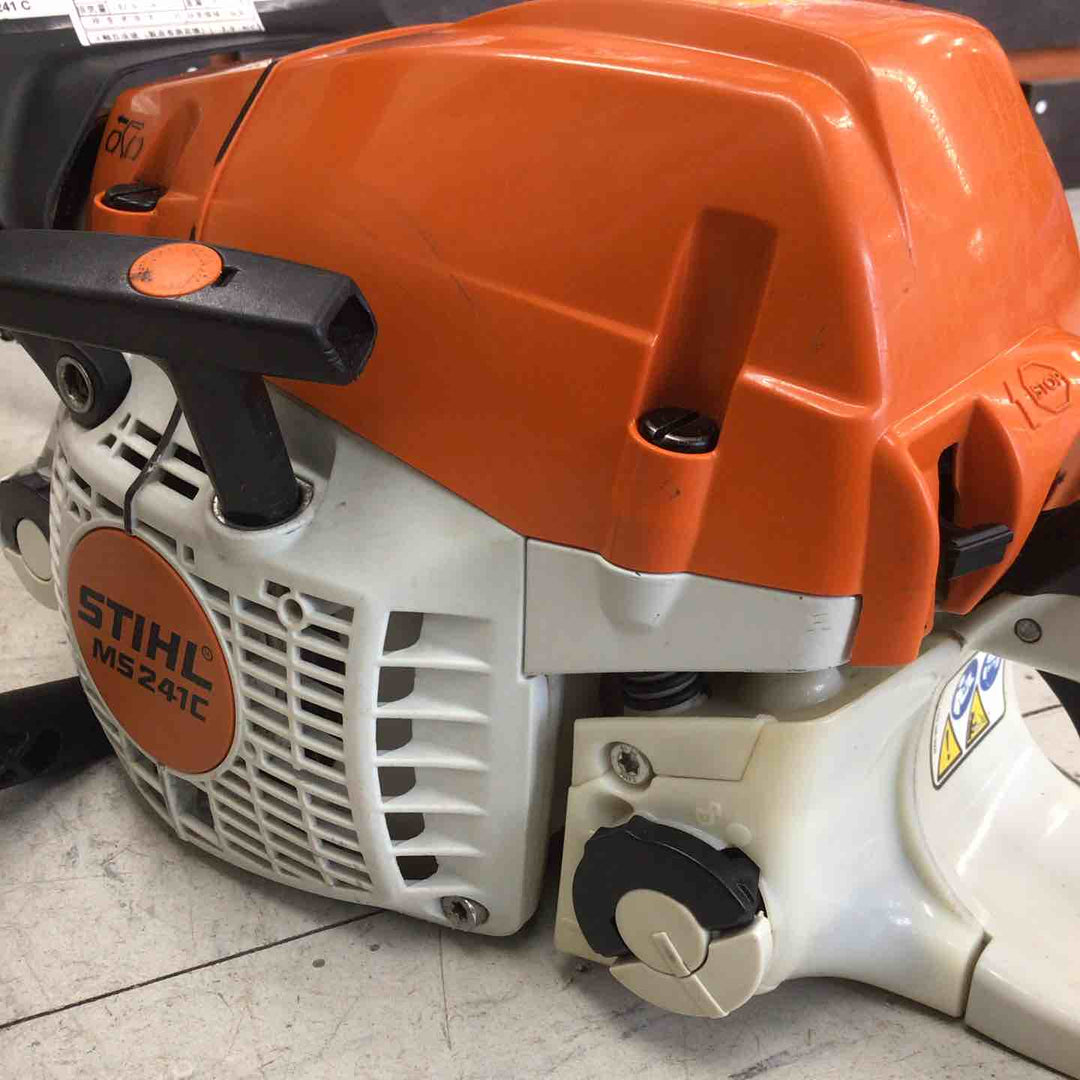 【中古品】 スチール/STIHL エンジンチェーンソー MS241 C-M 【鴻巣店】