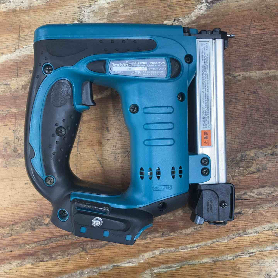 【中古品】◇マキタ(makita) コードレスタッカ  ST120DRF 14V セット【柏店】