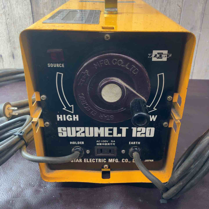 【中古品】スター電器 スズキッド(SUZUKID) スズメルト120 SSY-121 キャブタイヤ付き【東大和店】