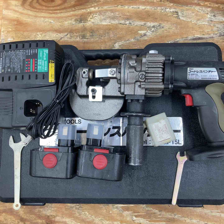 ◇育良精機(イクラ/IKURA)  コードレスパンチャ IS-MP15L【柏店】