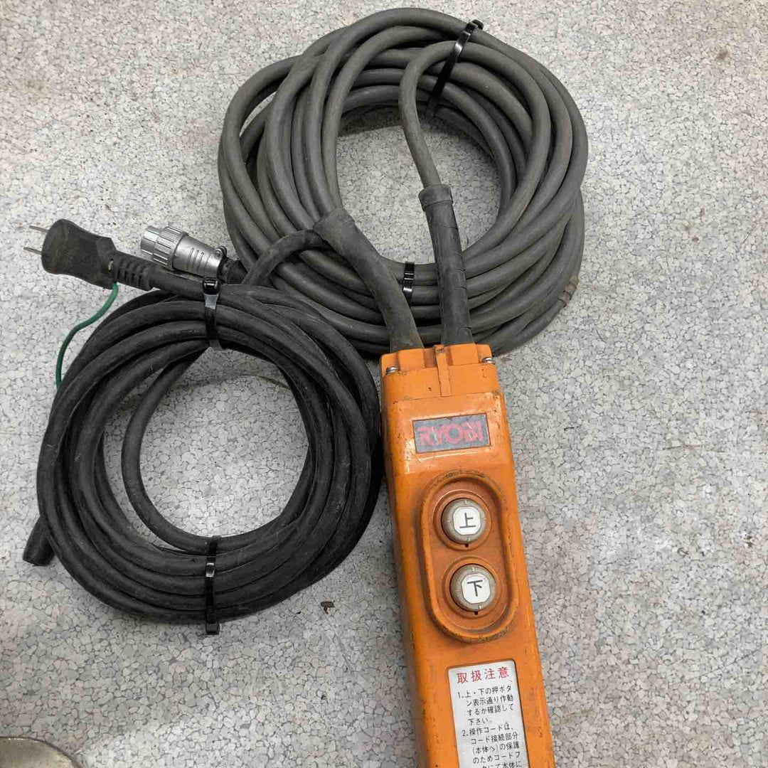 ◇ユニパー 荷揚げ機 型式不明 / ウィンチ品番:RYOBI WI-61C【八潮店】