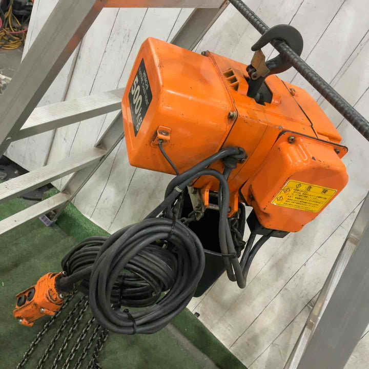 【店頭受取り限定】◇日立製作所(HITACHI) モートルブロック 1/2SH2 電動ホイスト 500kg 三相200V 動作確認済【川口店】