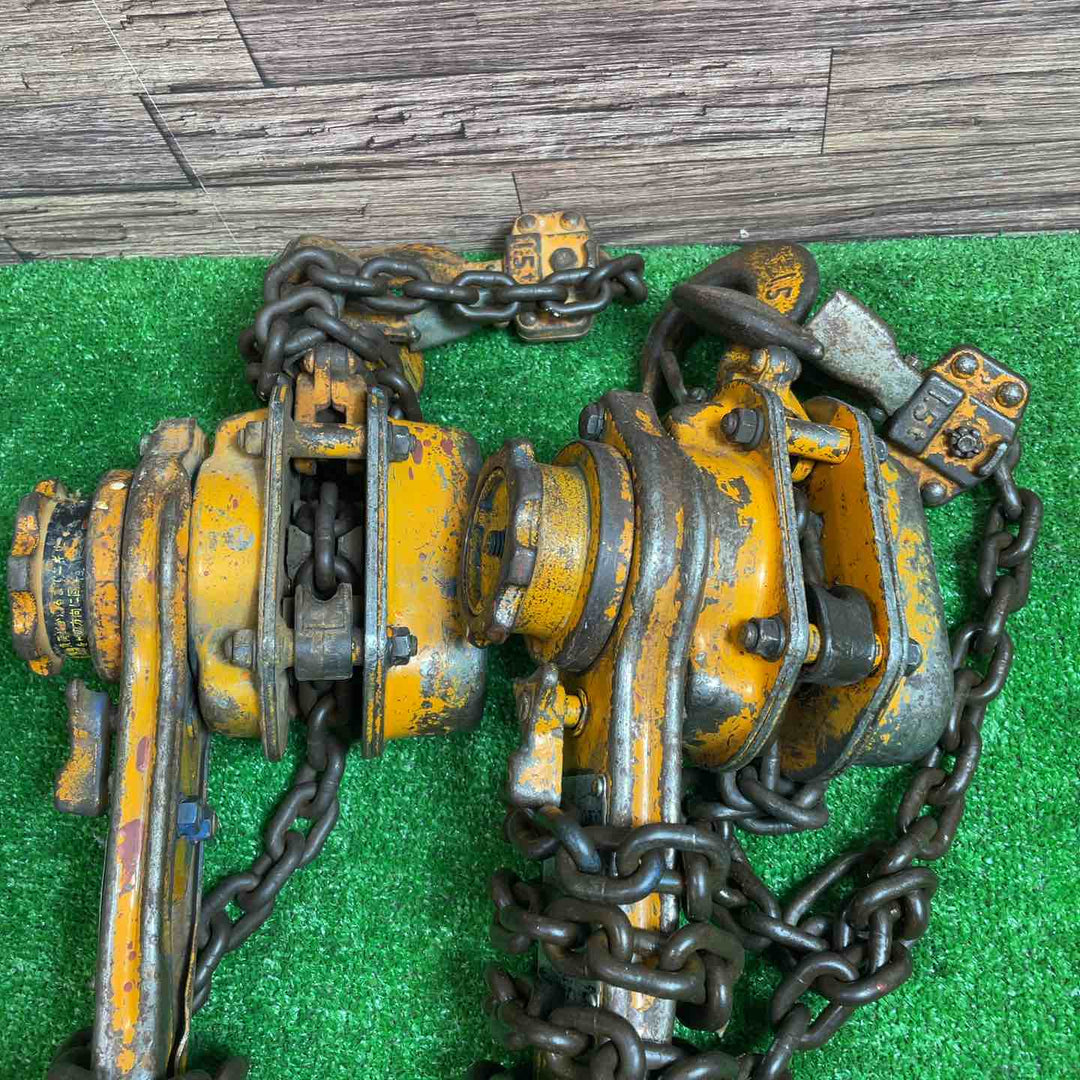 キトー(KITO) レバーブロック L4型 1-1/2TON (1.5t) 2個セット【桶川店】