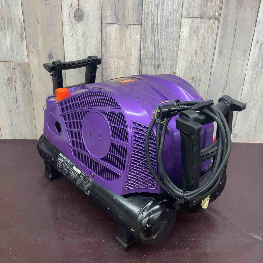 【中古品】 マックス(MAX) 高圧エアコンプレッサー AK-HL1270E3 メタリックパープル 【東大和店】