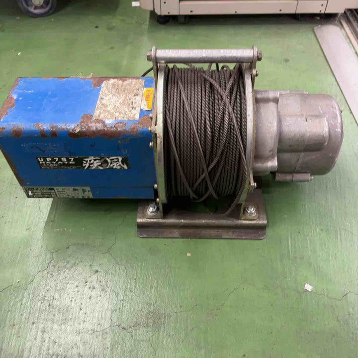 【店頭受取り限定】ユニパー 疾風ウィンチ UP787 コントロールボックス付き【桶川店】