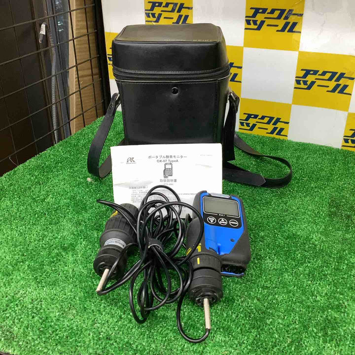 ◇理研計器 ポータブル酸素モニター OX-07【越谷店】