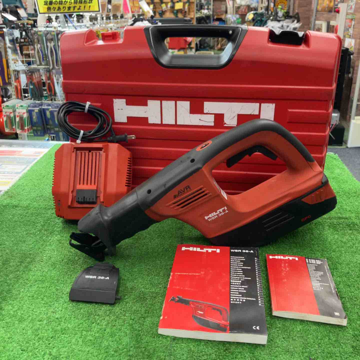 HILTI ヒルティ 36V 充電式 セーバソー レシプロソー WSR 36-A