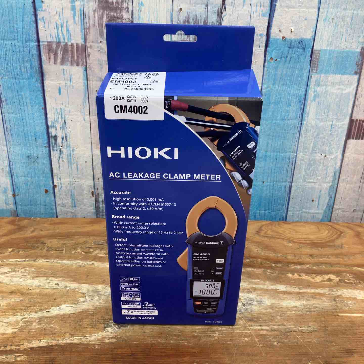 □HIOKI ACリーククランプメータ CM4002【柏店】 – アクトツール